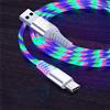 SVO plus cavo USB Tipo-C - Rapida ricarica cellulare da 2,4 A e LED incandescente, Illumina la tua esperienza di ricarica il tuo smartphone con stile (MULTICOLORE)