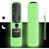 CTRLBETTER Custodia per Telecomando in Silicone Compatibile Con LG Smart TV Magia AN-MR21GA AN-MR22GA AN-MR22GN AN-MR23GA AN-MR24GA Telecomando Copertura Protettiva Antiurto Con Verde Fluorescente e Cordino