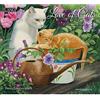 LANG Love of Cats 2024 Wall Calendar