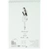 SMLT SM.Lt MB ca-50ts blocco da disegno, A4, 100 GSM, Bianco