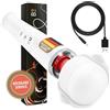 BuyAndFeelGood L'ORIGINALE di BuyAndFeelGood massaggiatore vibratori a bacchetta magica con 20 Vario/10 Velocità - Vibratore clitorideo per Lei con Stimolazione del Clitoride - bianco