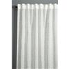 Gardinia mantovana con nastro per tende integrato, tenda traslucida/tenda, opaca, Zen Silence, bianco chicco di riso, 135 x 245 cm