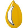 Alexandra House Living Vaso Giallo Argento Ceramica 8 x 17 x 27 cm