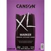Canson XL Series Marker Paper Pad, semitrasparente per penna, matita o pennarello, pieghevole, 8,2 kg, 20,5 x 30,5 cm, bianco, 100 fogli (400023336)