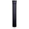 Nova italf Tubo scarico pellet NERO Lineare Diametro 100 mm (CM 25 50 100) per canna fumaria (D 100mm H1000 PZ1)
