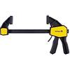 VERLINGER Morsetto Falegname Morsa A Vite Morsetto A Una Mano Per Serrare In Plastica E Acciaio Per Lavorazione Del Legno Strumento 30 x 18 x 4 cm Giallo Nero Standard