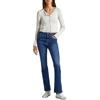 Pepe Jeans Skinny Flare ultra vita alta PL204595, Jeans Donna, Blu (Denim-gx6), 24W / 32L