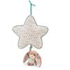 NICI carillon stella 21x20cm con coniglio Fjella 9cm - rosa chiaro - Peluche per dormire per neonati e bambini piccoli, peluche per bambini e bambine ideale per letto - 61882