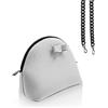 SAVE MY BAG T-Moon Lycra Satin, Borsa Donna, Platino