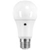 Bratek - Lampadina LED Crepuscolare E27 | 9W Luce Fredda 810 Lumen | Sensore Automatico | Lampadine Risparmio Energetico | Ideale per Esterni, Sensore Visibile, Senza Sfarfallio, Potenti Basso consumo