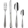 Pintinox - Set 48 Posate Serie Retrò in Acciaio Inox 18/10, Made in Italy (12 Persone)