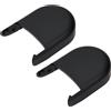 OTOTEC 2 copridadi per braccio tergicristallo anteriore, 95271190, compatibili con Opel Mokka 2013-2019, colore nero