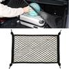 Yuaiosn Rete Bagagliaio Auto, Rete Portaoggetti Auto, Rete Elastica,Rete Portaoggetti Auto con 4 Ganci 60×40 cm può Essere Estesa Fino 120×80cm,Applicabile al Bagagliaio Della Maggior parte Delle Auto
