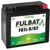 Fulbat - Batteria Moto GEL FB7L-B/B2 GEL /YB7L-B/B2 FULBAT SLA Impermeabile 8,4AH 100 AMPS