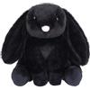 Apricot Lamb Peluche a forma di coniglio nero, 20 cm, morbido e lavabile, regalo per bambini, ragazze, ragazzi, coniglio