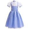 Lito Angels Costume Contadina delle Fiabe per Bambina, Blu, 10-11 Anni 146