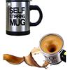 Mengshen Tazza Automescolante Self Stirring Mug/Caffe Cup 400ml Protein Acqua Shaker Mixer per Travel Uomini e Donne Ufficio, MS-A004A Black