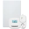 Bosch Thermotechnik Bosch Heat Infrared 4000 P - Stufa Elettrica a Infrarossi - Riscaldatore Elettrico a Basso Consumo con Distribuzione Ideale del Calore - 500W (10 m²)