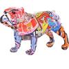 suruim Statua Bulldog Francese Colorata - Scultura Cane per Soggiorno, Soprammobili Moderni Particolari, Statuetta Decorativa da Kare Design (A)