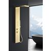 Marwell Essenza - Rubinetto per doccia, 125 x 20 cm, colore: oro