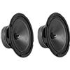 YASTA Coppia Cassa Diffusore Audio 580W Altoparlante Stereo Auto 16,5cm 2 Vie 6,5''