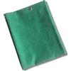 Generico Tenda Sole Esterno Oscurante, 60% Cotone 40% Poliestere, Balcone Terrazzo Veranda Gazebo Portico con Anelli e Ganci, Resistente e Lavabile, Tinta Unita (VERDE SCURO, 145x290)