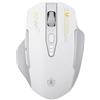 Uineer mouse wireless, [Aggiornato] mouse bluetooth ricaricabile Tri-mode (BT 5.0/4.0+2.4G Hz), Livello batteria visibile, Mouse ergonomico, 4 DPI regolabili, mouse senza fili
