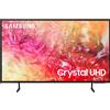 Samsung TV Crystal UHD 4K 43 UE43DU7170UXZT Smart TV Wi-Fi Black 2024, Processore Crystal 4K GARANZIA ITALIA