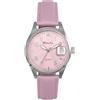Ravel Plus - Orologio da Donna Rotondo 34 mm con Calendario e Impermeabilità 3 ATM, Vetro Zaffiro e Quadrante Sunray - Analogico Quarzo - RPD005L - Rosa/Quadrante Rosa
