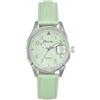 Ravel Plus - Orologio da Donna Rotondo 34 mm con Calendario e Impermeabilità 3 ATM, Vetro Zaffiro e Quadrante Sunray - Analogico Quarzo - RPD007L - Verde/Quadrante Verde