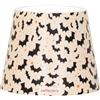 Zafferano, Poldina Cover Edizione Speciale Halloween, Paralume in Metallo per Lampada da Tavolo, Compatibile con le Lampade Poldina, Design in Italy, Ø11.4 x 8.9 cm, Color Beige - Decoro Pipistrelli