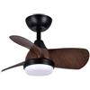 Zarivy Ventola DC 24 W, 3 pale, 2400 lm, 6 velocità, 3000-4500-6000 K, con telecomando, memoria e timer per aria condizionata efficiente.