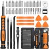 JOREST 59Pcs Cacciaviti Precisione Set, Kit Professionali con Cacciaviti Torx T5 T6 T8 T9 T10 T20, Kit Smontaggio e Riparazione per Macbook, iphone, PC, ipad, Switch, PS4, PS5, Xbox, Occhiali, Orologi