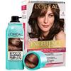 L'OREAL PARIS L'Oréal Paris Excellence Creme Colorazione Permanente Colore 4 Castano Triplo Trattamento + Ritocco Perfetto Spray per Capelli Castani Correttore Istantaneo Radici Contro Ricrescita da 75ml