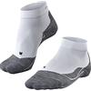 FALKE TE4 Short W Sso cotone filo funzionale antivesciche 1 paio, Calzini da tennis Donna, Bianco White-Mix 2020, 37-38