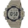 Casio Orologio Uomo CASIO AE-1500WH-5AVEF Silicone Khaki Digitale Chrono Alarm Timer