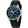 Sector Orologio Uomo SECTOR 230 R3251161037 Silicone Nero Blu Sub 100mt