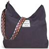 OSOCE Borsa tote in velluto a coste, borsa hobo alla moda da donna, grande borsa a tracolla con cerniera, borsa a tracolla per lavoro e viaggi, Blu grigiastro, Large, Boho, pigro e semplice