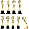 Eterspr 8 Pezzi Trofei Premi, Coppa per Trofei, Statuette Trofeo Premio per Feste, per Compleanni di Bambini, Decorazioni per Feste, Regalini e Premi