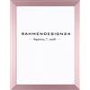Rahmendesign24 Cornice portafoto Milano 30 x 40 cm, cornice intercambiabile, per foto, poster e puzzle, colore oro rosa
