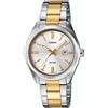 Casio Orologio Casio in Acciaio Vintage Solo tempo LTP-1302PSG-7AVEG Argento / Oro