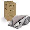 Imetec CaldoPlaid Adapto Camping, Coperta Elettrica ottima per camper, roulotte, tenda, 160x120 cm, Basso Consumo, Tecnologia Adapto, Sicura, Rapido Riscaldamento, 6 Temperature, Lavabile