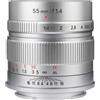 7artisans 55mm f/1.4 Argento (Sony E-Mount)