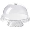Omada Design Tortiera con Campana Salvafreschezza, Resistente alle Basse Temperature, Effetto Diamante, Made in Italy, Lavabile in Lavastoviglie, Linea Diamond, Colore Bianco