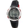 Lorus Orologio digitale al quarzo unisex da bambino con cinturino in silicone, Nero - R2389NX9