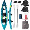 AQUA MARINA Kayak AQUA MARINA STEAM 412 - Kayak gonfiabile 2 posti 2022 - opzione: con due pagaie