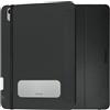 OtterBox React Folio Cover per iPad Air 11 (M2/M3/M4) / iPad Air 10.9 (2022/2020), antishock e cadute, custodia Folio protettiva, testata a norme MIL-STD 810G, Nero, Senza Retail Package