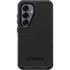 OtterBox Cover per Samsung Galaxy S25 Defender, resistente a shock e cadute, cover ultra robusta, testata 7x vs norme MIL-STD 810G, Nero, Senza Retail Package