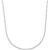 amor Collana da Uomo in Argento 925, 55 cm, Argento, in confezione regalo, 9381586