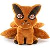 Barrado Peluche dei Personaggi di Naruto 25cm - Naruto, Kakashi, Sasuke, Itachi, Kurama - Edizione da Collezione - Qualità Super Soft (Kurama, 25cm)